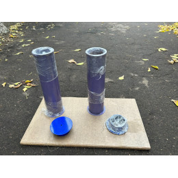Стаканы для волейбольных стоек 350 мм (пара)