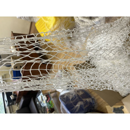 Готовое ограждение для спортивных и детских площадок, 40х40мм, d=3,1 мм, белая размер 2х36м - 1 шт