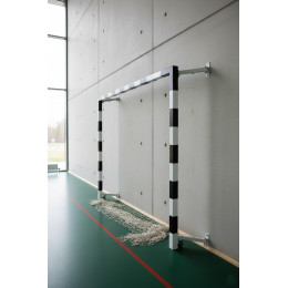 Ворота для мини-футбола пристеночные складные 3х2 м