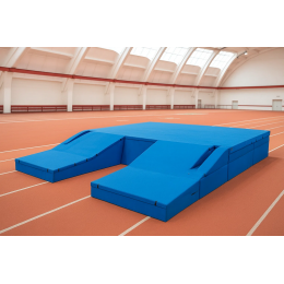 Зона приземления для прыжков с шестом 8,5х6х0,8 м (профессиональная)