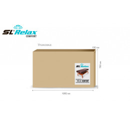 Массажный стол стационарный Comfort SLR-5 (темно-коричневый)