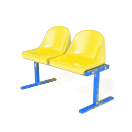 Скамейка для запасных игроков 2 места (Многоместные секции)