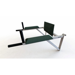 Брусья навесные со спинкой и подлокотниками (пресс-брусья)