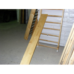 Доска наклонная для пресса 1,5 м (навесная, гладкая)