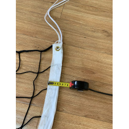 Сетка волейбольная тренировочная d=3,0 мм с тросом