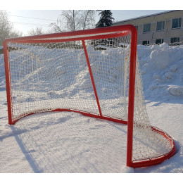 Ворота хоккейные профессиональные 183х122 см (игровые, на шпильках)