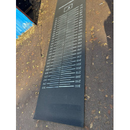 Дорожка для прыжков в длину с места удлинённая (410 см с шагом 5 см)