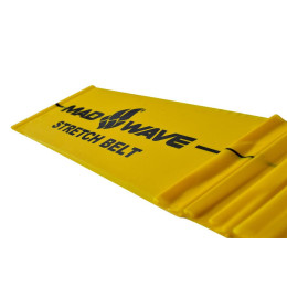 Лента-эспандер Mad Wave Stretch Band (желтая, легкая)