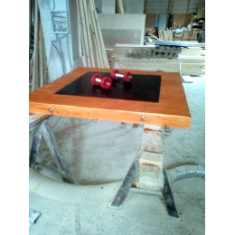 Помост для гиревого спорта 1,5х1,5 м (толщина 100 мм)