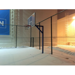 Стойка баскетбольная уличная стационарная (вынос 1,2 м)