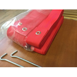 Разметка площадки для пляжного волейбола 8х16 м (ленты)