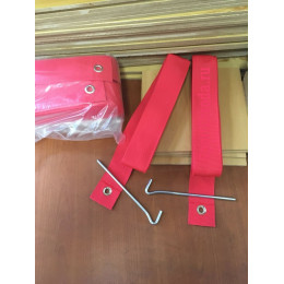 Разметка площадки для бадминтона 13.4х6.1 м (ленточная)