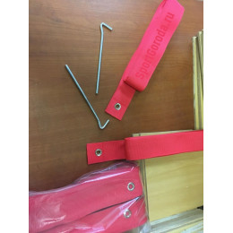 Разметка площадки для бадминтона 13.4х6.1 м (ленточная)