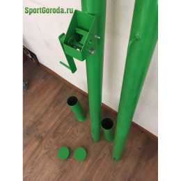 Стойки для большого тенниса со стаканами (скрытый механизм)