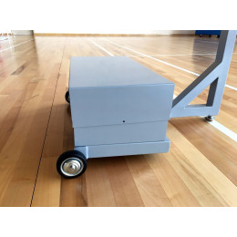 Стойки для бадминтона мобильные с противовесом (50 кг)