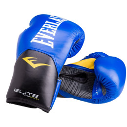 Перчатки боксерские Everlast Elite ProStyle (14 oz, синие)