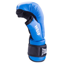 Перчатки для рукопашного боя HSIF (10 oz, синие)