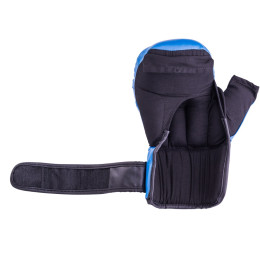 Перчатки для рукопашного боя HSIF (10 oz, синие)