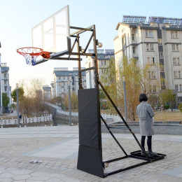 Баскетбольная мобильная стойка STAND56Z 145х82см