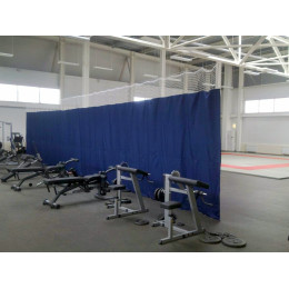 Система разделения спортивного зала (штора)