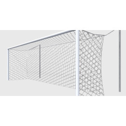 Стойки для натяжения сетки футбольных ворот (задние)