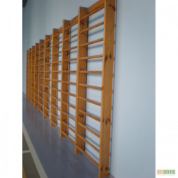 Шведская стенка деревянная 2,8х0,8 м