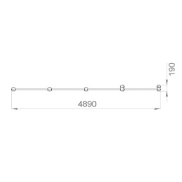 Тройной каскад турников (Треугольный)