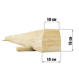 Бревно гимнастическое напольное 5 м (деревянное)