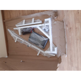 Турник-брусья-пресс навесной 3 в 1 (с мягкими упорами)