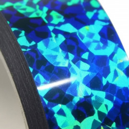 Обмотка для обруча самоклеящаяся синяя (15мм х 30м)