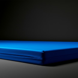 Мат гимнастический 1х2х0,1 м (кожзам/тент)