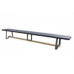 Скамья гимнастическая мягкая 2,5 м (металлические ножки)