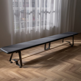 Скамья гимнастическая мягкая 3,0 м (металлические ножки)