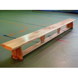 Скамья гимнастическая 4,0 м (деревянные ножки)