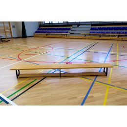 Скамья гимнастическая 4,0 м (металлические ножки)