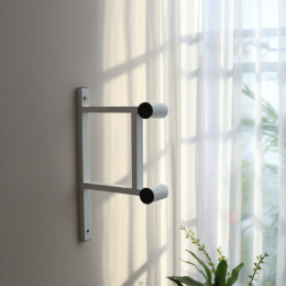 Кронштейн настенный для двухрядного хореографического станка