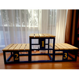 Пьедестал почета уличный (каркасный)