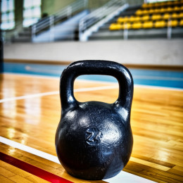 Гиря чугунная 24 кг (полтора пуда)