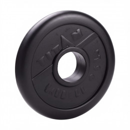 Диск обрезиненный 25 кг (d=51 мм) TITAN