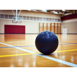 Мяч для метания 150 гр (литая резина)