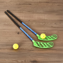 Клюшка для флорбола детская 65 см (с мячом)