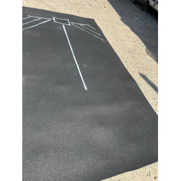 Коврик для отжиманий с разметкой (для сдачи нормативов)