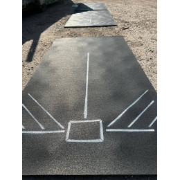 Коврик для отжиманий с разметкой (для сдачи нормативов)