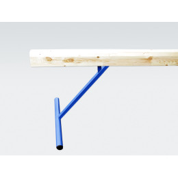 Бревно гимнастическое 5 м (высокое, на опорах)