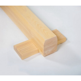 Бревно гимнастическое напольное 5 м (деревянное)