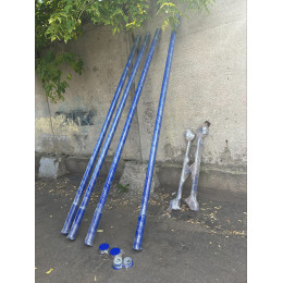 Волейбольные стойки универсальные со стаканами (76 мм)