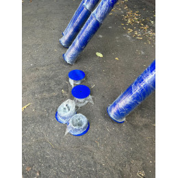 Волейбольные стойки универсальные со стаканами (76 мм)