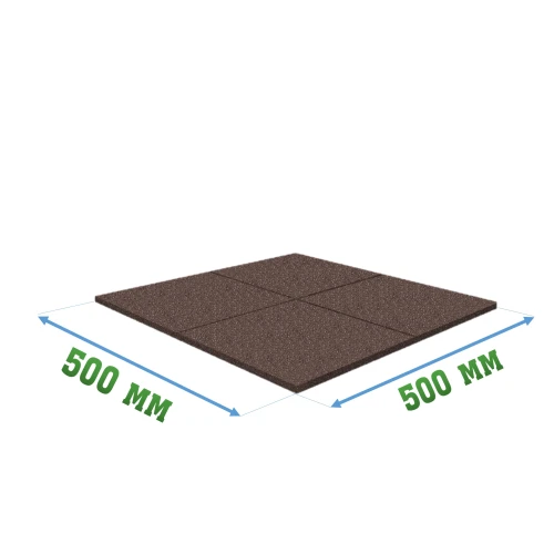 Покрытие Антирикошетное 500x500x20мм