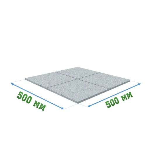 Покрытие Антирикошетное 500x500x20мм