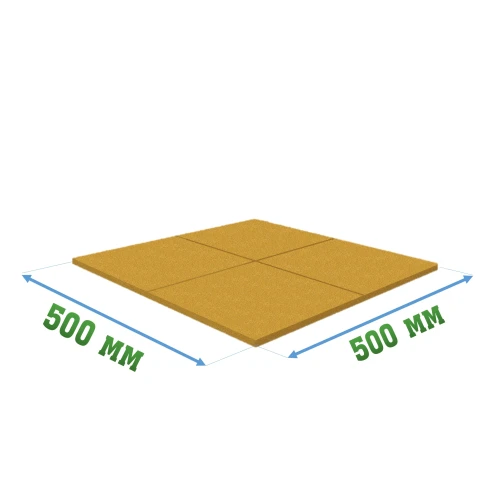 Покрытие Антирикошетное 500x500x20мм